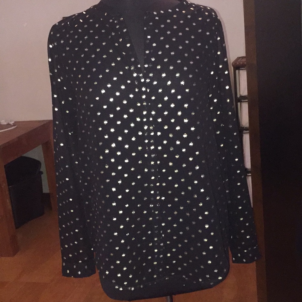 Ann Taylor sheer blouse